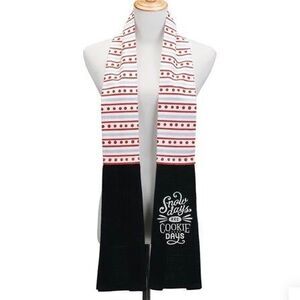NWT! Demdaco Kitchen Boa Christmas Holiday Towel Scarf Snow Days